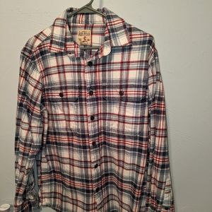 Men's M Red Head Flanel